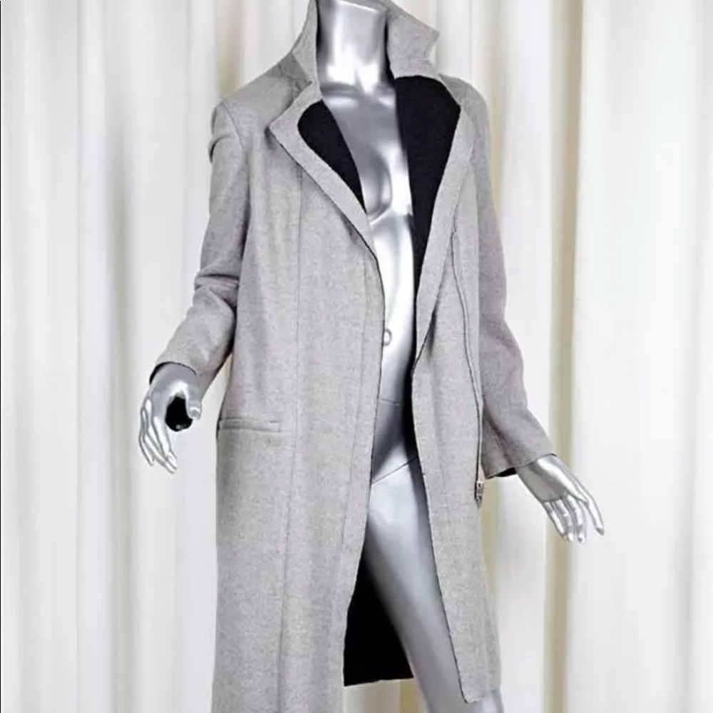 HELMUT LANG WOOL COAT JACKET SMALL P